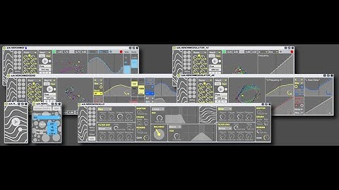 Henonmodules / Complex multi-modulator system from the Henonsynth - Max For Live device
