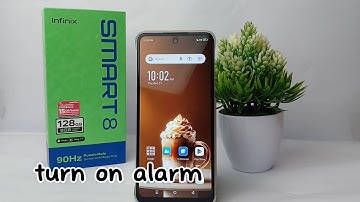 How To Turn On Alarm On Infinix Smart 8