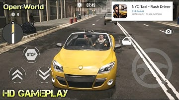 NYC Taxi- Rush Driver : Open World HD gameplay | Episode - 1