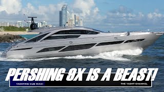 THE BEAST PERSHING 9X YACHT | HAULOVER INLET |  JUST YACHTS  AT THE FAMOUS INLET | THE YACHT CHANNEL