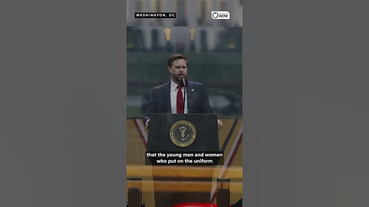 Vice President JD Vance addresses crowd at Trump's Army parade amid widespread 'No Kings' protests