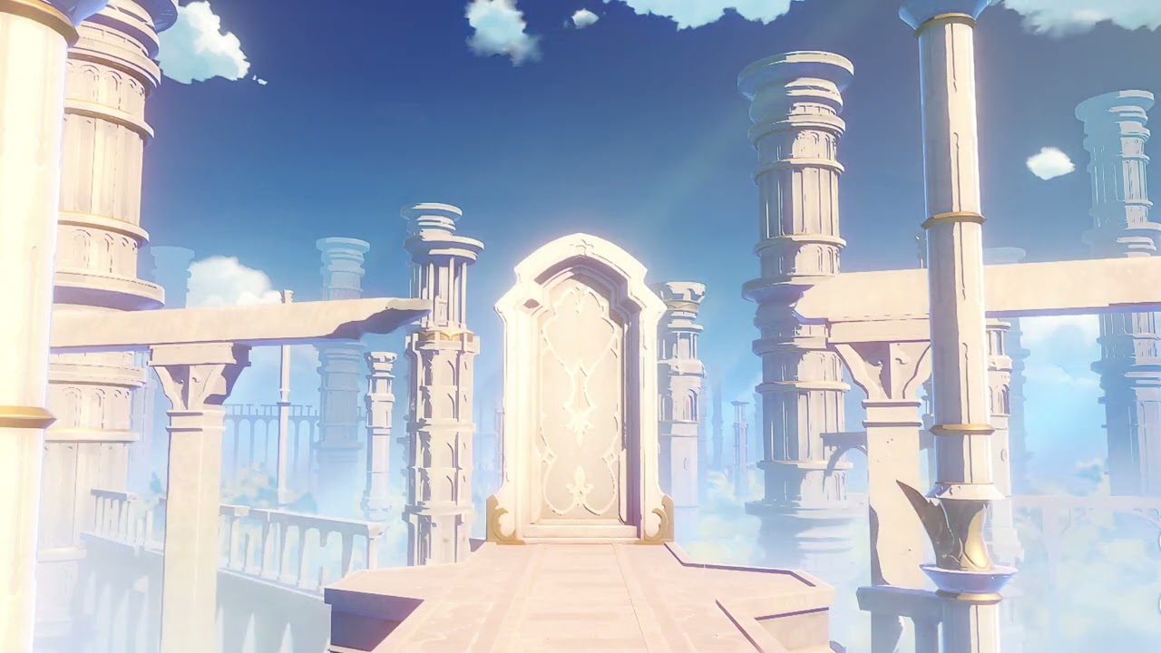 [Genshin Impact] Celestia Gate Footage Wallpaper YouTube
