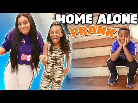 dj-left-home-alone-prank-in-our-new-house