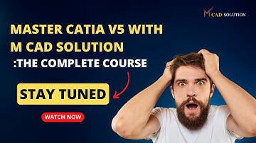 Unlock Your Design Skills with the Complete CATIA V5 Course. #design #mcad #catia #mechanical