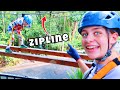 WE WENT ZIPLINING (&amp; gave siblings a surprise) w/The Norris Nuts
