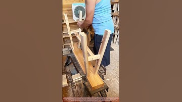 Assembling a Traditional Stool with Modern Clamping