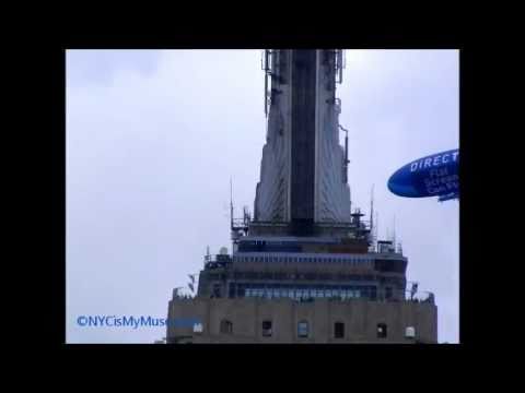 Directv Blimp Flirts With The Empire State Building Youtube Directv Blimp Flirts With The Empire State Building Youtube