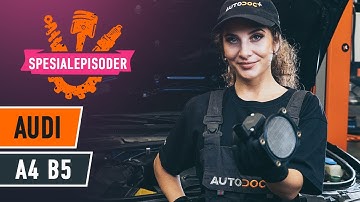 Hvordan bytte luftmengdemåler der på AUDI A4 B5 Sedan [AUTODOC-VIDEOLEKSJONER]