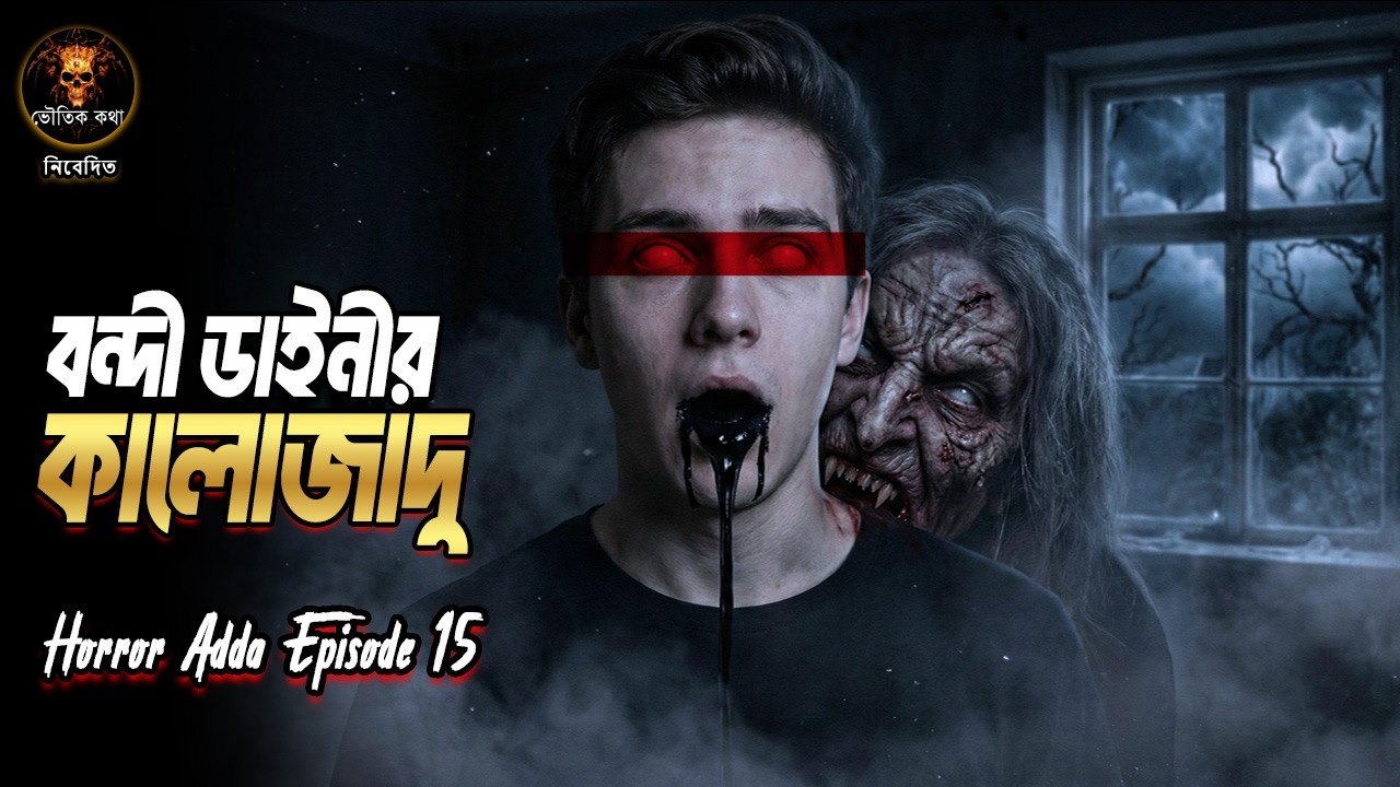 Bhoutik Kotha Presents HORROR ADDA Episode 15 | বন্দি ডাইনির কালো জাদু | bhoutik kotha horror story