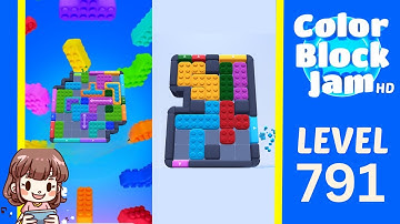 Color Block Jam Level 791 Solution Walkthrough
