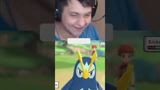 Shiny Kricketune Live Reaction [SHORTS]  #shorts #pokemonscarletandviolet #shinypokemon