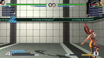 Luong one bar 469 damage combo KOFXIV