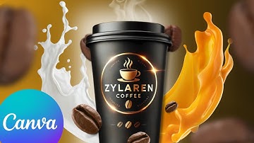 How to Create a VIRAL Coffee Ad for TikTok/Instagram Using Canva | Easy Tutorial