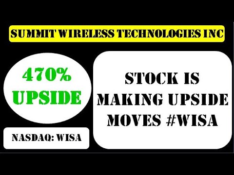 wisa stock New 2022 Summit Wireless Technologies Inc Stock is making upside moves #wisa - wisa stock