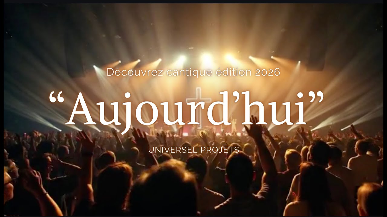 Cantique édition 2026 “Aujourd’hui”