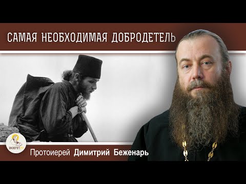 САМАЯ НЕОБХОДИМАЯ ДОБРОДЕТЕЛЬ. Протоиерей Димитрий Беженарь