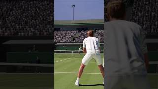 Jannik Sinner vs Yannick Hanfmann ATP Wimbledon #aointernationaltennis #tennis #tenis #gameplay