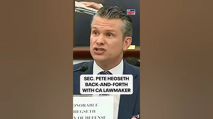 Pete Hegseth​​ gets into back-and-forth with CA lawmaker over National Guard LA deployments