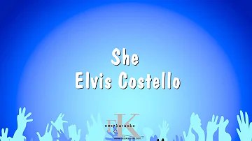 She - Elvis Costello (Karaoke Version)