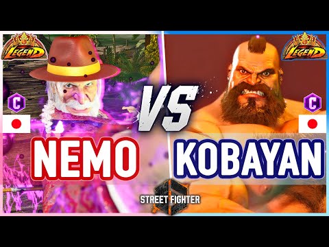 SF6 🔥 Nemo (JP) vs Kobayan (Zangief) 🔥 Street Fighter 6