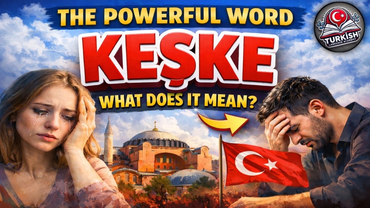 How to Use Keşke Correctly | Turkish Grammar Lesson
