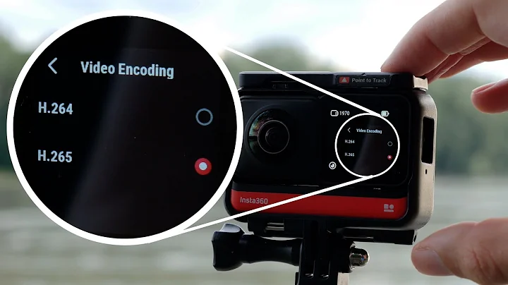 Insta360 ONE R | H.264 vs H.265