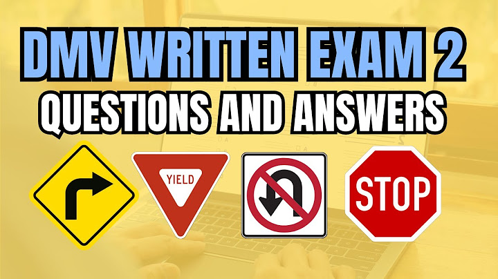 UPDATED DRIVING WRITTEN TEST PART 1.Questions & Answers for Drivers Licence.