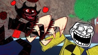 ( Trollge Universe Incident ) The Fiend Mukbang Eat Dummy
