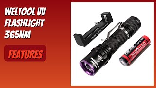 REVIEW (2026): Weltool UV Flashlight 365nm. Features screenshot 5