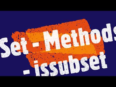 PYTHON - Set - Methods - issubset #PythonTips #viral #videos #pythonsets #sets #set #viralvideo