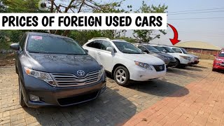 Current Prices Of Foreign Used (Tokunbo) Cars In Nigeria