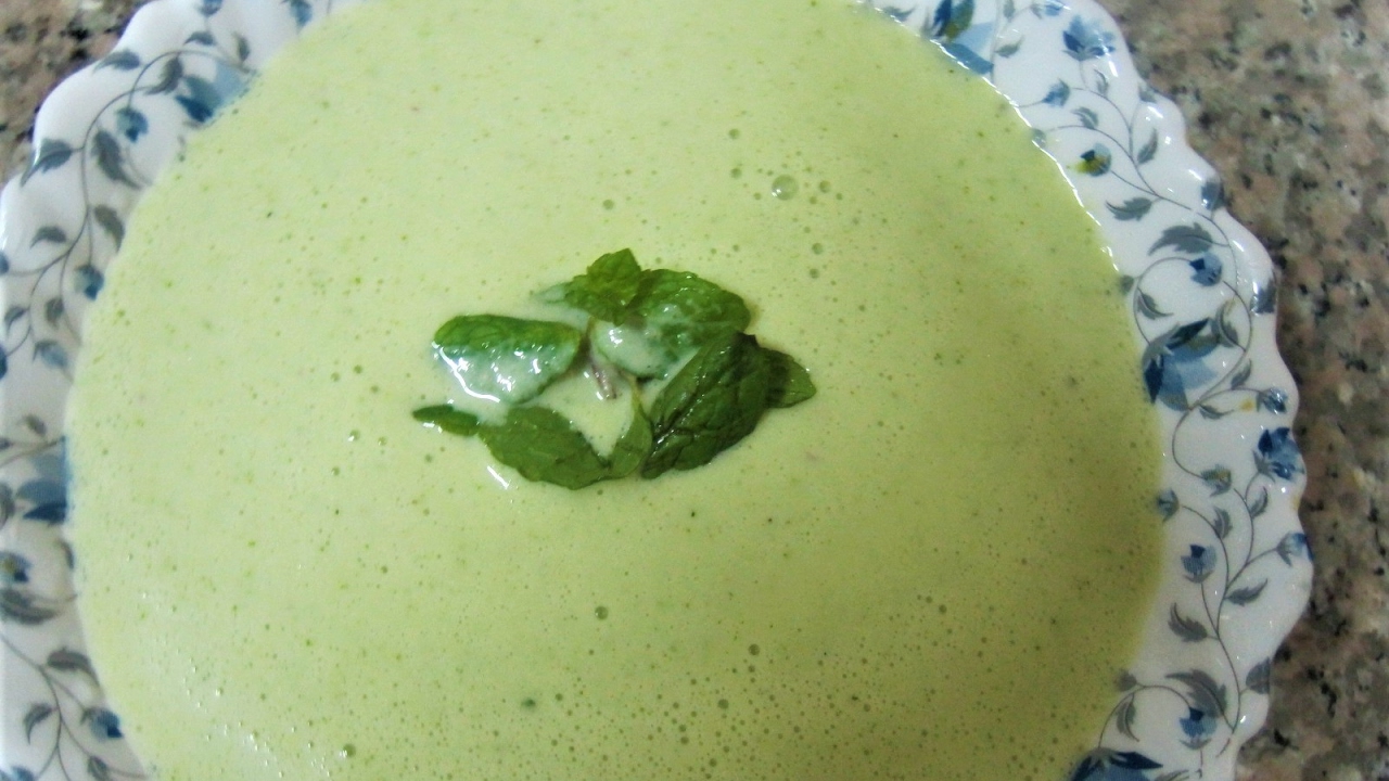 Mint Yogurt Chutney/Healthy Recipe/Easy Recipe YouTube