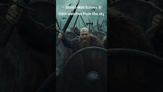⚔️ Shield-Wall Echoes - Viking Battle Music 🛡️ #Valhalla Frequencies #short
