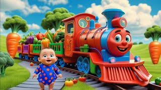 Choo Choo Veggie Train Fun Food Song For Kids