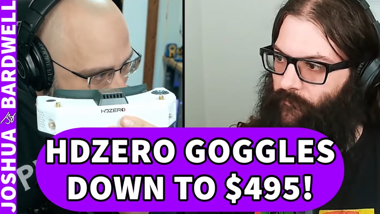 HDZero Goggles $100 Price Drop! - FPV News - YouTube