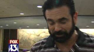 Billy Mays last interview coming off the plane RIP