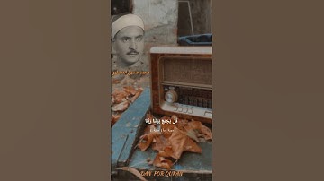 قل لا تسألون بصوت المنشاوى سورة سبأ