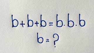 Uk | Olympiad Mathematics | A tricky Mathematical equations Solve |