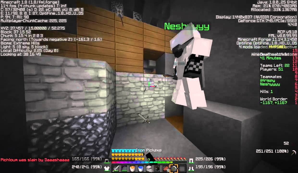 Hypixel UHC Champions- Hacker Report- OreOfDiamond