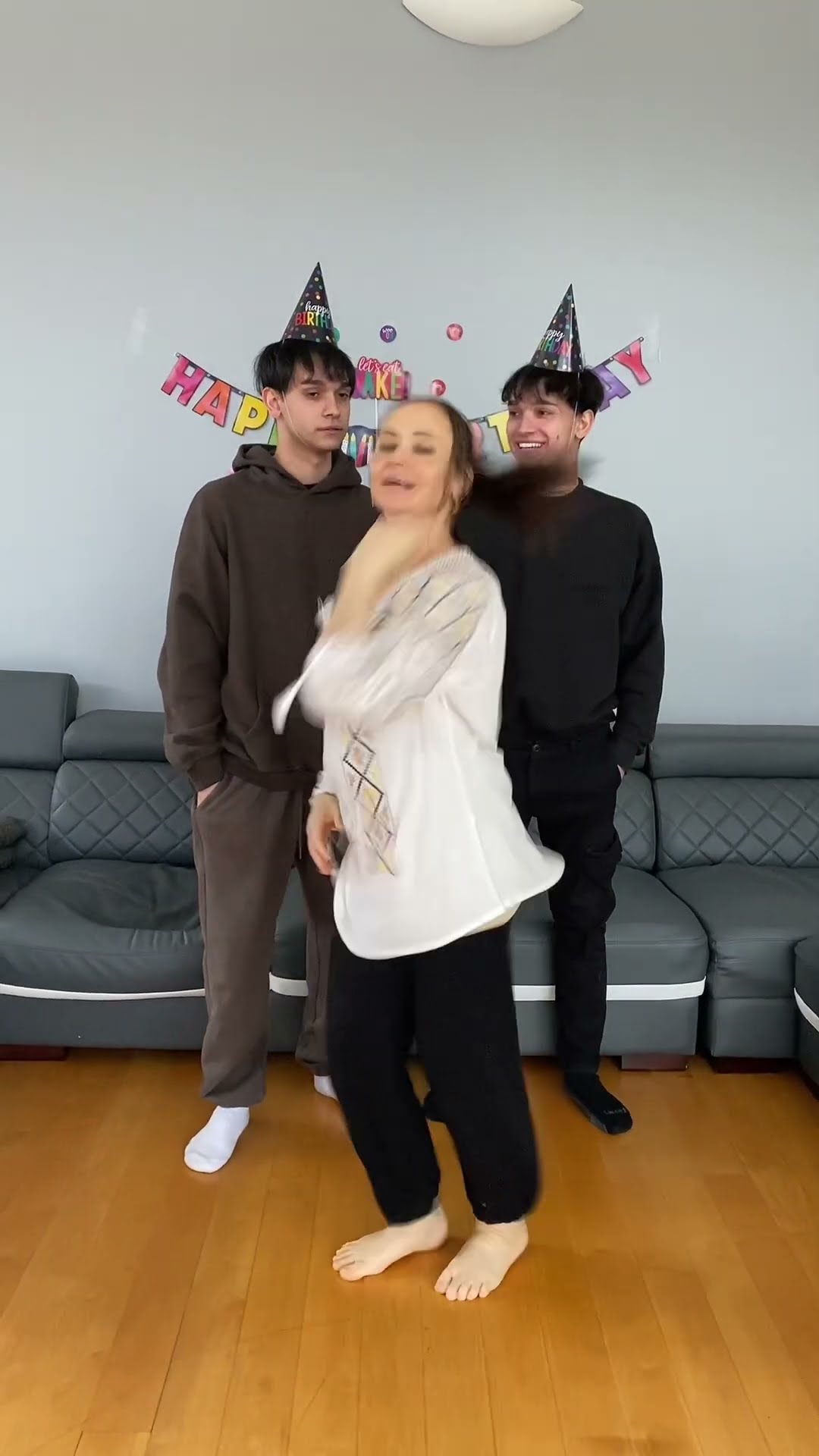 she does this every year..