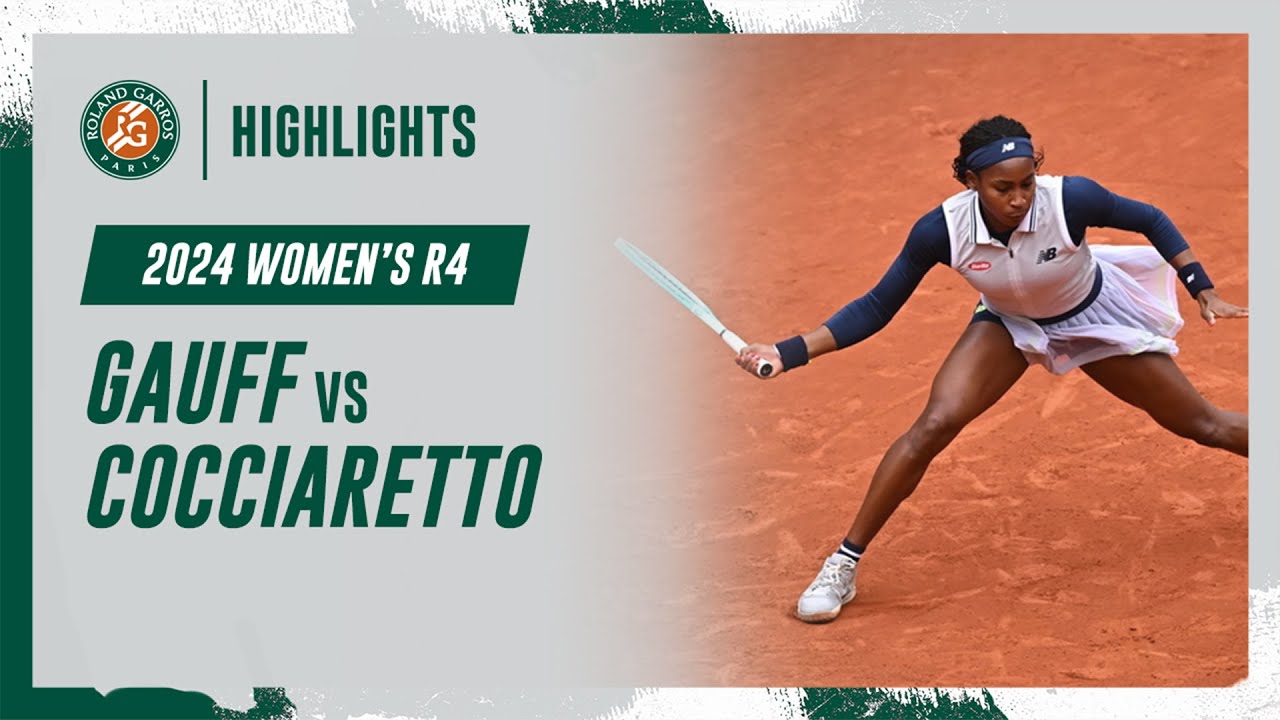 Coco Gauff vs Dayana Yastremska | Round 3 | French Open 2024 Extended Highlights 🇫🇷