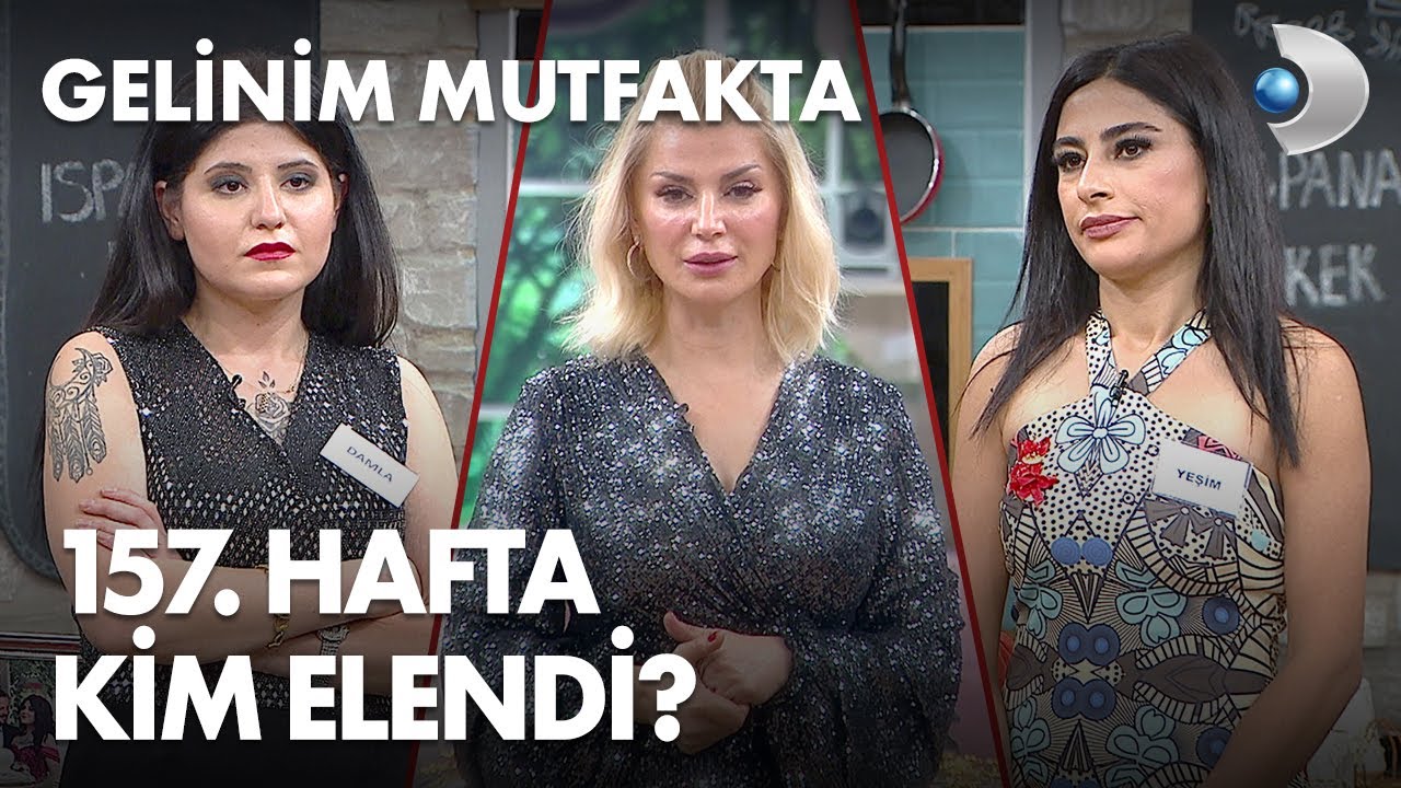 gelinim mutfakta da 157 hafta kim elendi 22 ekim 2021 youtube