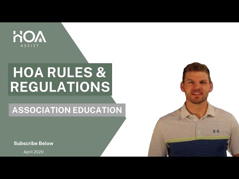 Understanding HOA Rules & Regulations!