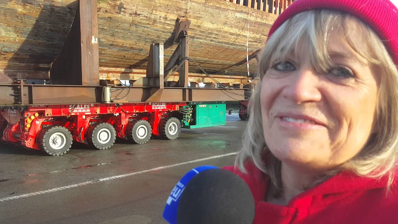 La Calypso vient de sortir des chantiers de Concarneau