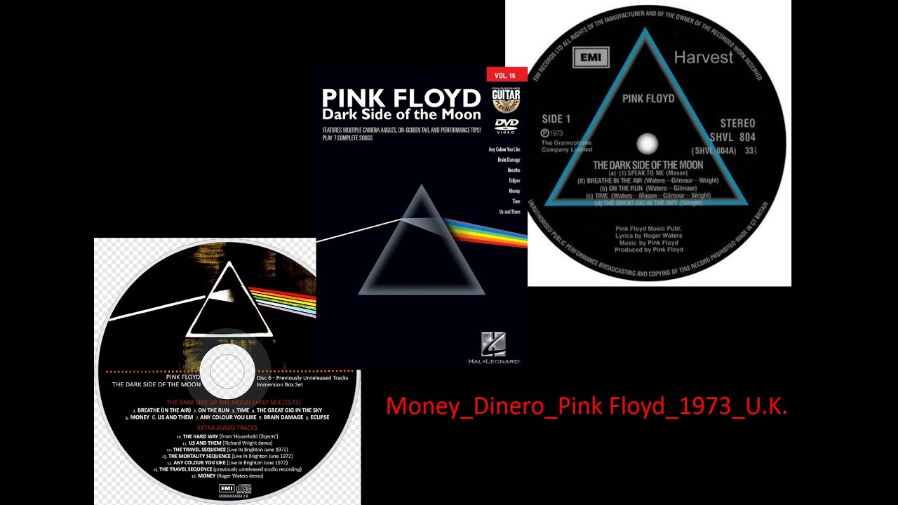 Pink Floyd - Money extended 1973 UK - YouTube
