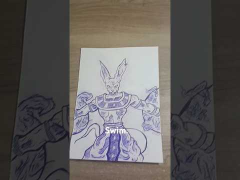 Beerus💪👽 | #goku #beerus #beerusvsgoku #shorts #art #chaseatlantic