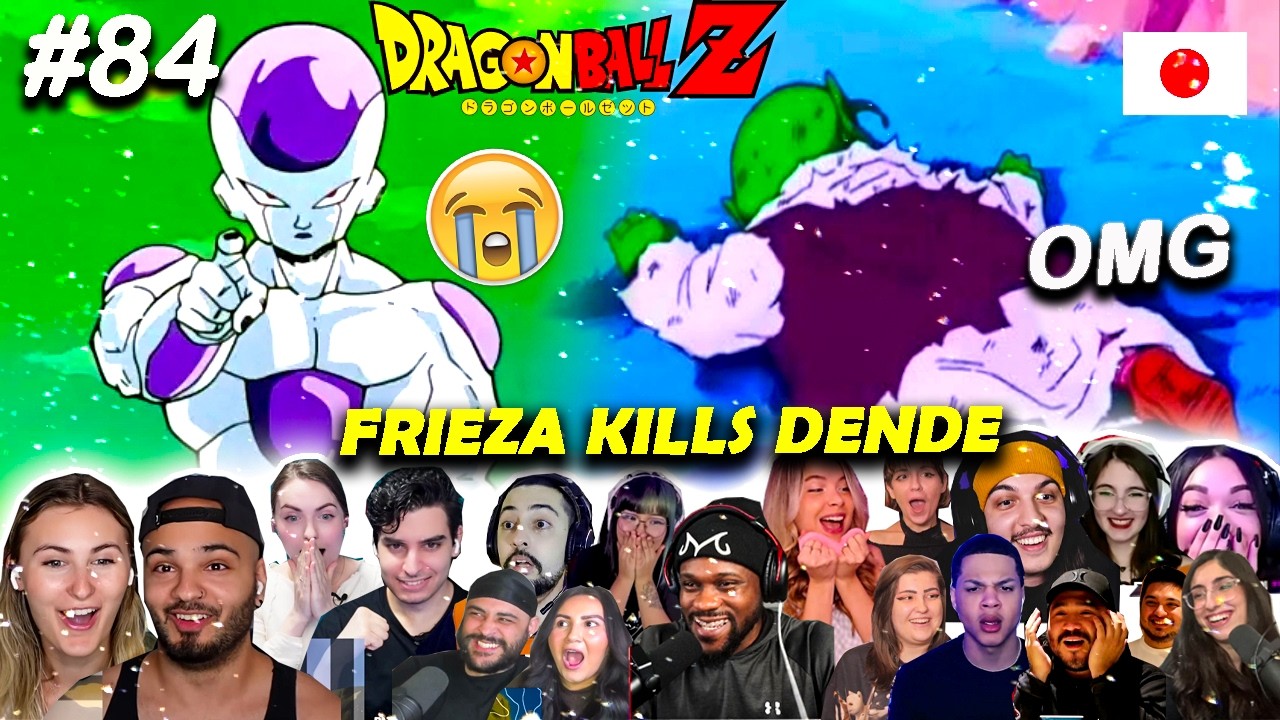 Фриза убивает Денде! Вспышка силы Вегеты! Реакции на 84 серию Dragon Ball Z 🐲 (Dragon Ball Z)