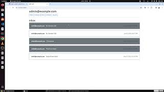 Mail Project for Harvard CS50 Project 3 vahid kosari