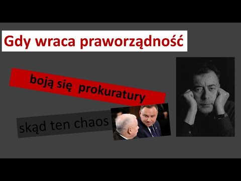                     Duda broni pisowskiego betonu w prokuraturze  ///  narasta panika w PiS
                              