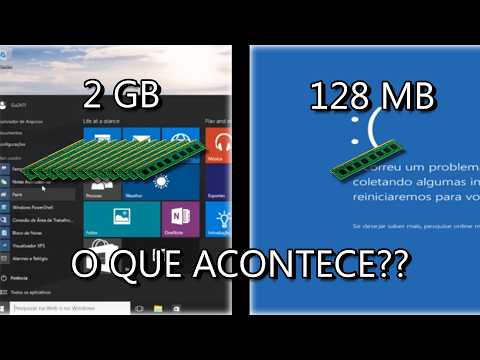 O que acontece se o RAM fica diminuindo no Windows 10 Build 10074?